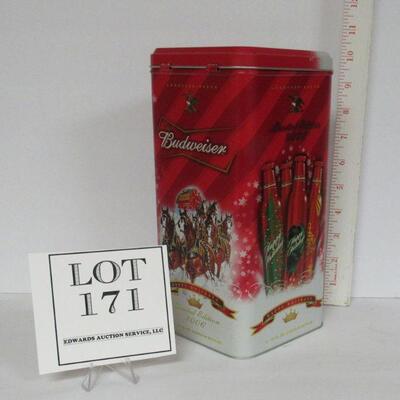 Nice Budweiser Tin