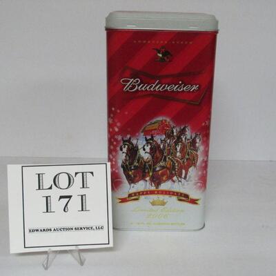 Nice Budweiser Tin