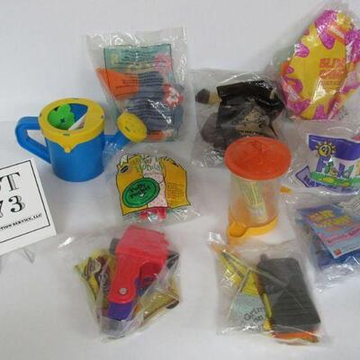 Lot of 10 Older McDonalds Toys, Unused