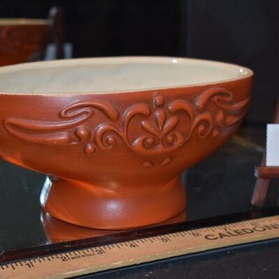 McCoy Pedestal  Oval Floraline Planter 