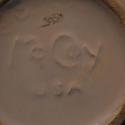 McCoy 1946 Cylinder Cookie Jar w/Lid 