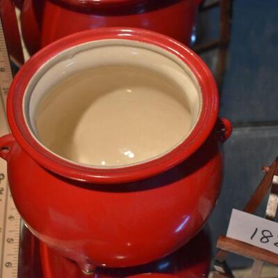 McCoy Red Bean Pot