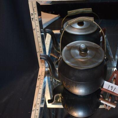 McCoy Teapot Kookie Kettle w/Handle and Lid 