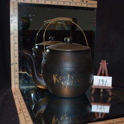 McCoy Teapot Kookie Kettle w/Handle and Lid 