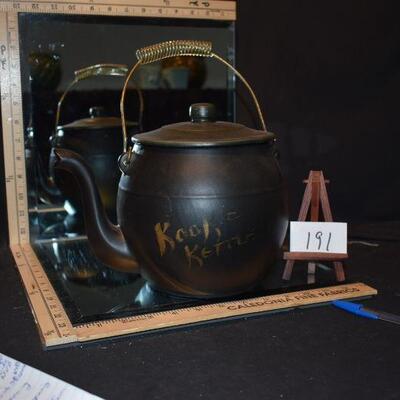 McCoy Teapot Kookie Kettle w/Handle and Lid 