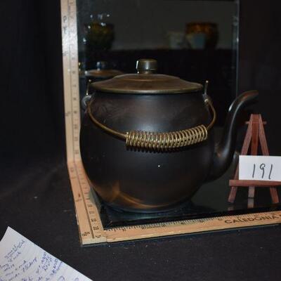 McCoy Teapot Kookie Kettle w/Handle and Lid 
