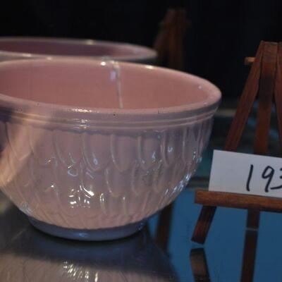 McCoy Pink Mixing Bowl 