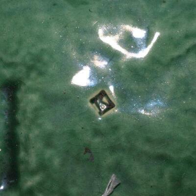 McCoy 1953 Green Centerpiece 