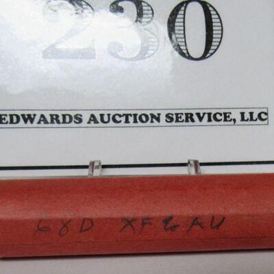 1968 D Penny Roll Extra Fine to AU
