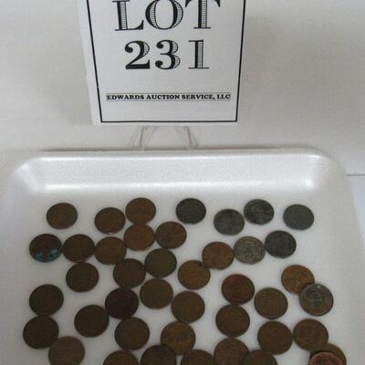 42 Wheatback Pennies With 6 Steel
