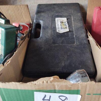 LOT 48 - Apollo Pex Crimping Tool in case,and air grinder
