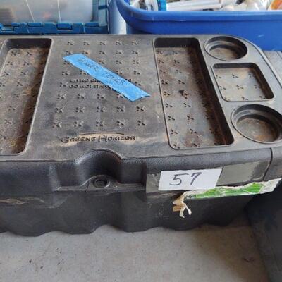 lot 57 - Bin of grinders and sander