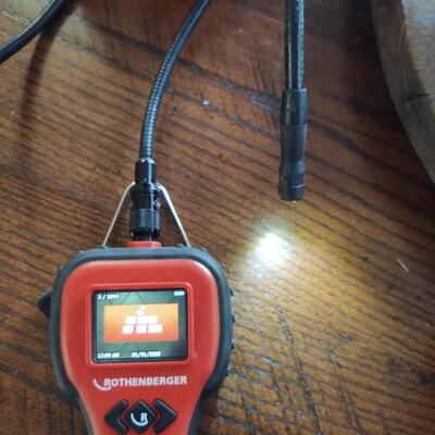 LOT 63 - Rothenberger Roscope 500 Drain Inspection  Camera
