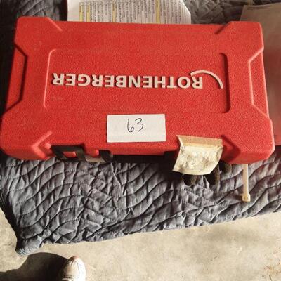 LOT 63 - Rothenberger Roscope 500 Drain Inspection  Camera