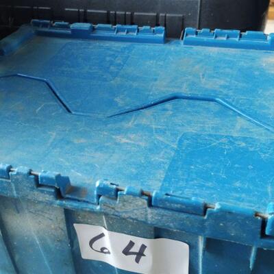 LOT 64 - Bin of assorted