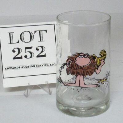 Cute BC Comics Glass Tumbler 1981 Ice Age