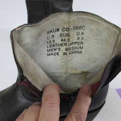 Mens Boots 10.5, Guide Gear Oil Resistant Leather Upper