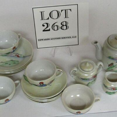 Nice Vintage Japan Lusterware Child's Tea Set