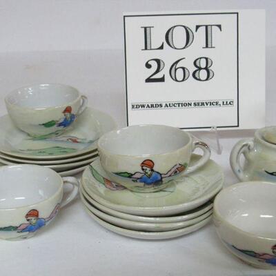 Nice Vintage Japan Lusterware Child's Tea Set