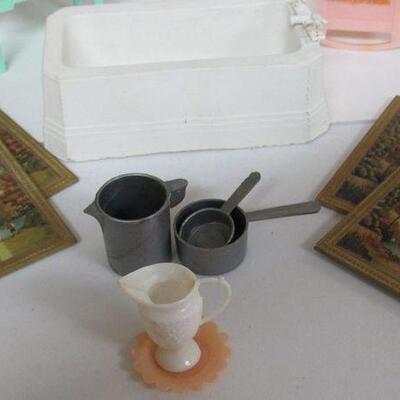 Mismatched Doll House Furnishings