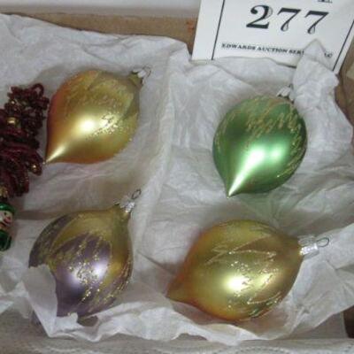 2 Boxes of Christmas Ornaments