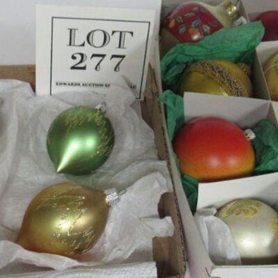 2 Boxes of Christmas Ornaments