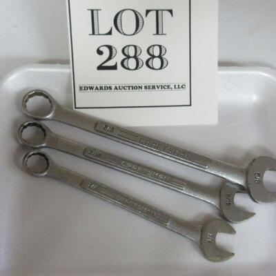 3 Craftsman Wrenches 1/2, 9/16, 5/8