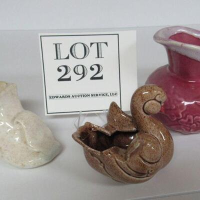 3 Pottery Planters