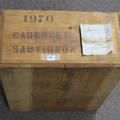 Martin Ray Wood Crate 