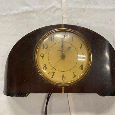 Art Deco General Electric electric clock