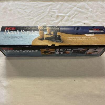 Ryobi detail sander in box