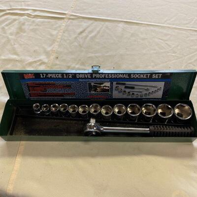 Mac 17 piece 1/2 drive set