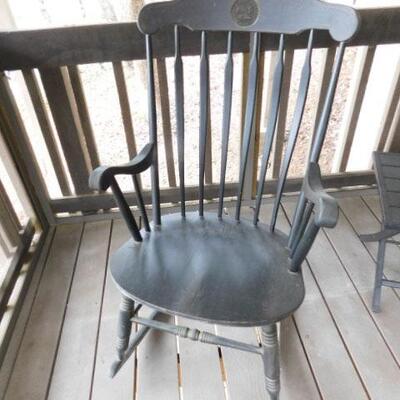 Alumni Rocking Chair University of Memphis | EstateSales.org