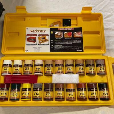 Soft wax carpenter filler set 