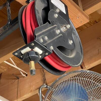 Retractable air line