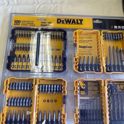 Dewalt 100 piece combination set NIB