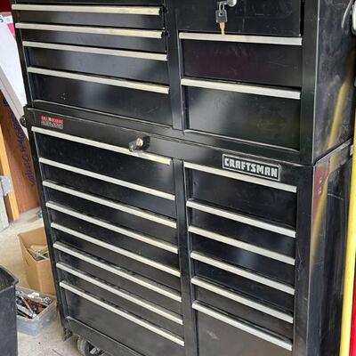 craftsman roller with some tools