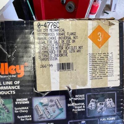 Holly  4 barrel 0-4776C double pumper  NIB