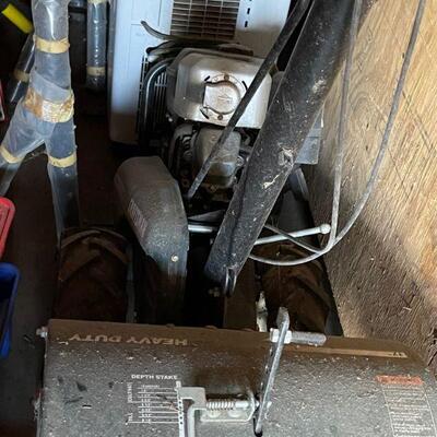 Large Craftsman rear tyne tiller 