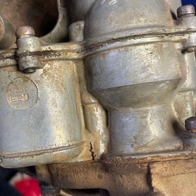 3 Ford 1950's carbs for Ford Flathead V8