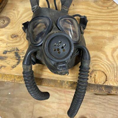 Vintage US Navy fighter pilot mask