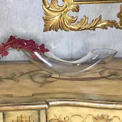 118 - Interesting Glass Tube Centerpiece