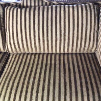 144 - Designer "Rose" Carved Wood Sofa by Tomlinson, Ewin-Lambeth Inc.