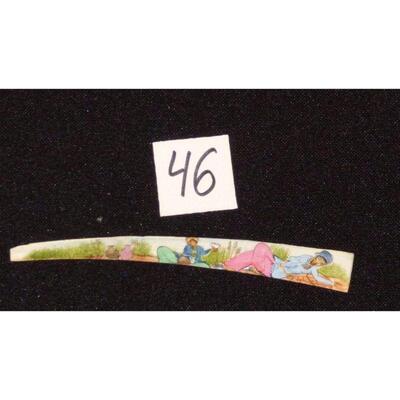 Persian art miniature on bone painting fine art Decoration 9"x2" Retail $691