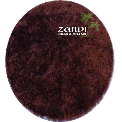 Indian Shaggy design wool/cotton rug size 8'x R Retail $8640