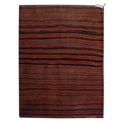 PERSIAN VINTAGE KILIM MADE WITH NATURAL WOOL AND COTTON 188x105cm Retail $1911