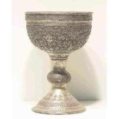Fine Art Handmade Antique Persian Engraved Copper Antique 23"x19" Retail $12101