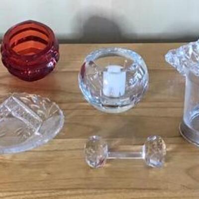 K117 - 6 Pc Misc. Glassware Lot