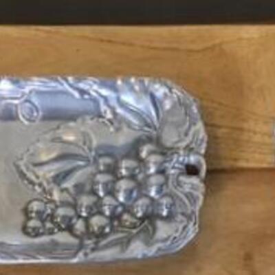 K124 - 2 Pc. Arthur Court Pewter Items
