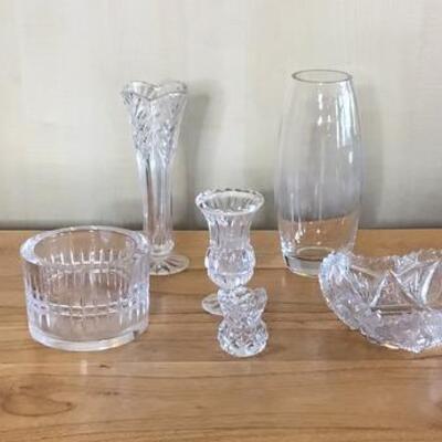 K156 - (6) Pc Clear Glass Lot